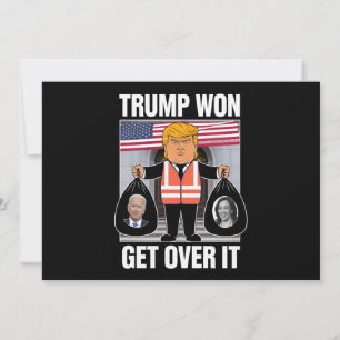 Trump Heeft Gewonnen Kom Er Overheen Maga Heeft Ve Kaart