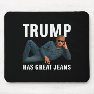 Trump Heeft Grote Broeken Grappige Grafische T-shi Muismat