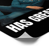 Trump Heeft Grote Broeken Grappige Meme Stijl Meme Poster (Hoek)