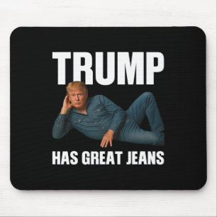 Trump Heeft Grote Broeken Grappige Meme Zin Muismat