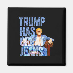 Trump Heeft Grote Broeken Grappige Politieke Meme  Magneet