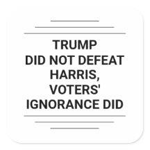 Trump heeft Harris niet verslagen