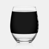 Trump heeft het 47ste President van 2024 gewonnen Wijnglas Zonder Voet (Links)