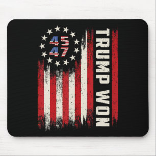 Trump heeft in 2024 45 47e President Amerikaanse v Muismat