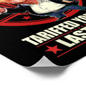 Trump heeft je moeder gisteravond getarifeerd Tari Poster (Hoek)