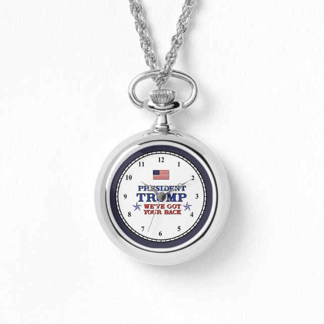 Trump heeft je rug horloge (Voorkant)