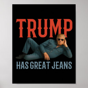 Trump Heeft Prima Broeken Grappige Politieke Meme Poster