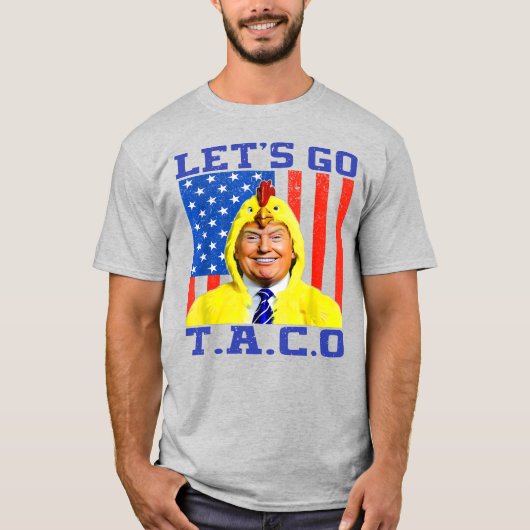 Trump heeft taco, laten we gaan tabak troef t-shirt (Voorkant)