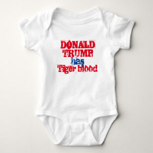 TRUMP HEEFT TIJGERBLOED - BABY JERSEY BODYSUIT