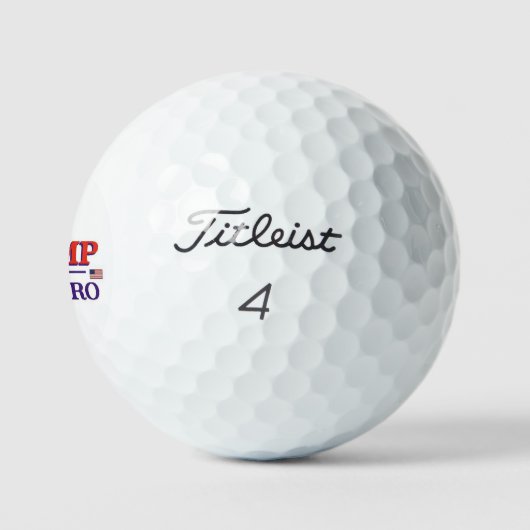 TRUMP Hero Golf Balls Golfballen (Logo)