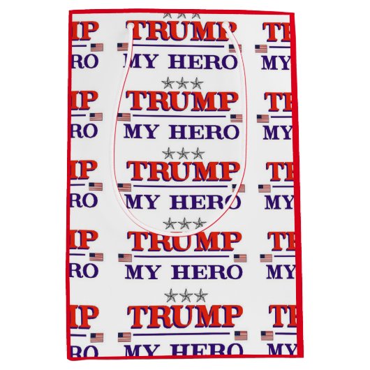 TRUMP Hero Medium Cadeauzakje (Voorkant)