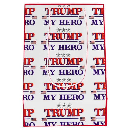 TRUMP Hero Medium Cadeauzakje (Achterkant)