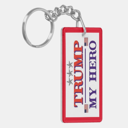 TRUMP Hero Sleutelhanger (Voorkant Links)