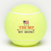 Trump Hero Tennisballen (Achterkant)