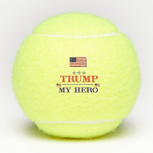 Trump Hero Tennisballen (Voorkant)