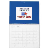Trump-herverkiezing kalender voor 2023 (Jan 2027)