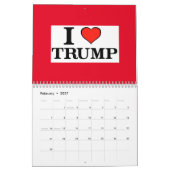 Trump-herverkiezing kalender voor 2023 (Feb 2027)