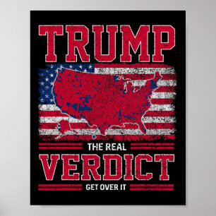 Trump: het echte vonnis komt over de inauguratie v poster