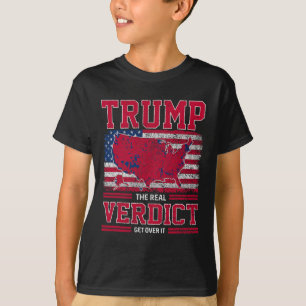 Trump: het echte vonnis komt over de inauguratie v t-shirt