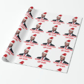 Trump, het ergste kerstcadeau ooit. cadeaupapier (Uitgerold)
