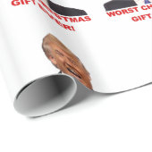 Trump, het ergste kerstcadeau ooit. cadeaupapier (Rol Hoek)