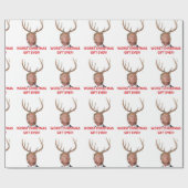 Trump, het ergste kerstcadeau ooit. cadeaupapier (Vlak)