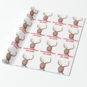 Trump, het ergste kerstcadeau ooit. cadeaupapier (Uitgerold)