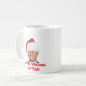 Trump, het ergste kerstcadeau ooit. koffiemok (Voorkant links)