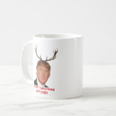 Trump, het ergste kerstcadeau ooit. koffiemok (Voorkant links)