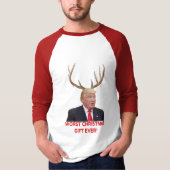 Trump, het ergste kerstcadeau ooit. t-shirt (Voorkant)