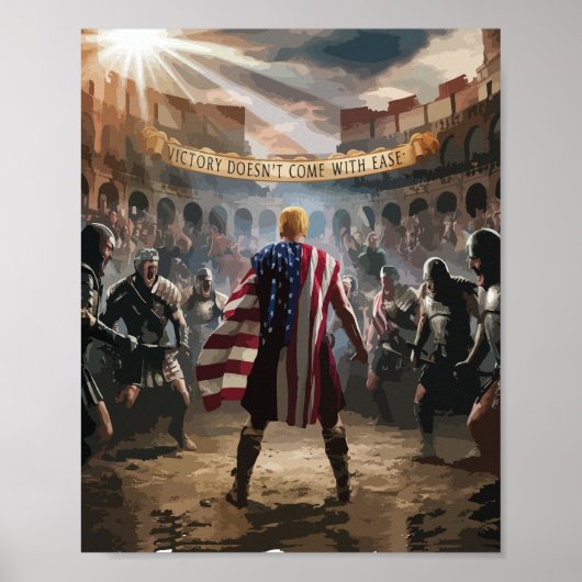 Trump het Gladiator Poster (Voorkant)