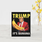 Trump Het is een banaan (ter vergelijking) Starshi Kaart (Gele Bloem)
