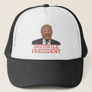 Trump, het Shithole President Trucker Pet