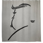 Trump Hitchcock Art Douchegordijn (Voorkant)