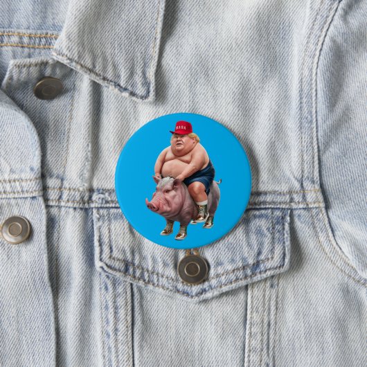 Trump Hog on Hog Button (In situ)