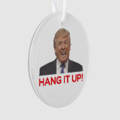 Trump, hou het op! ornament (voorkant)