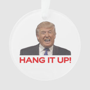 Trump, hou het op! ornament