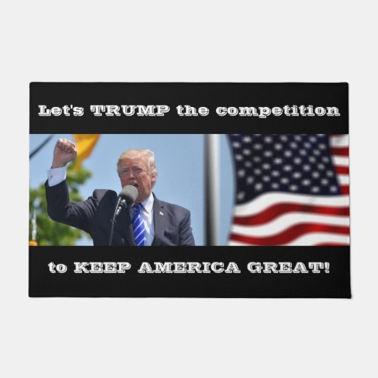 Trump houdt Amerika groot 2020 presidentieel Deurmat (Voorkant)