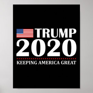 Trump houdt Amerika Groot- Grappige Trump  Poster