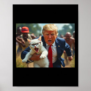 Trump houdt kat stem Trump huisdieren voor Trump s Poster