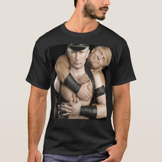 Trump houdt van Poetin SM T-shirt (Voorkant)