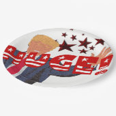 Trump HUGE Celebration Milestone Party Papieren Bordje (Gekanteld)