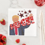 Trump HUGE Celebration Milestone Party Servetten<br><div class="desc">Heb het BESTE feest ooit wanneer je deze Trump thema papieren servetten gebruikt. Gecoördineerd om uw feestuitnodiging aan te passen,  zullen deze servetten plezier aan uw feesttafel toevoegen. Zoek naar bijpassende bekers,  borden en andere leuke ideeën allemaal onderdeel van het Trump ENORME Collectie.</div>