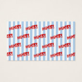 Trump HUGE Celebration Party Drink Ticket Vouchers Visitekaartje (Achterkant)