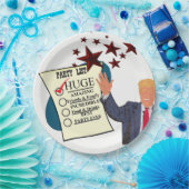 Trump HUGE Milestone Celebration Party Papieren Bordje (Feest)