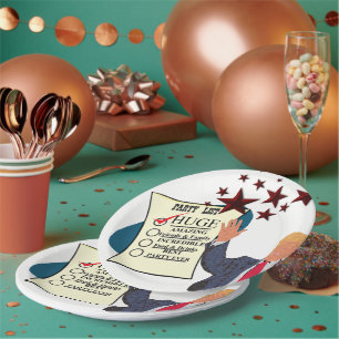 Trump HUGE Milestone Celebration Party Papieren Bordje