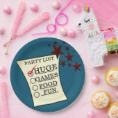 Trump HUGE Party Celebration Personalize Papieren Bordje (Feest)