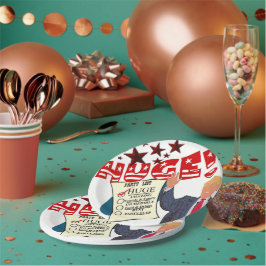 Trump HUGE Party List Celebration Milestone Party Papieren Bordje