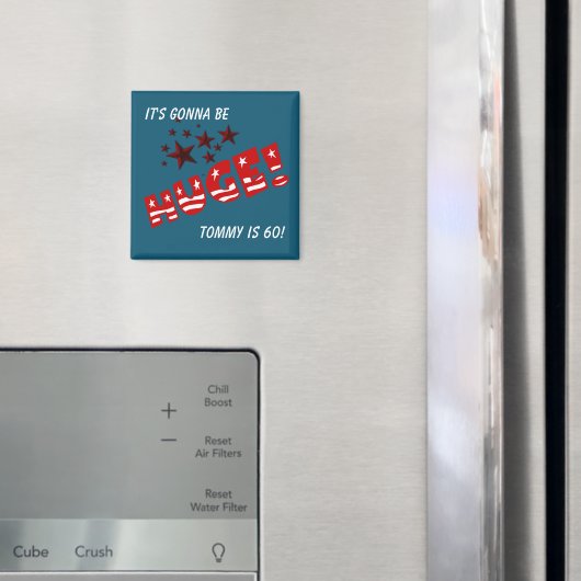 Trump HUGE Verjaardagsfeest Viering Partij Favorie Magneet (Insitu (Koelkast))