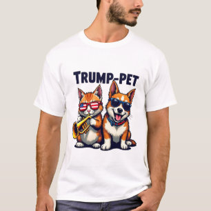 Trump huisdier Trump Maak Onze Huisdieren Veilig T T-shirt